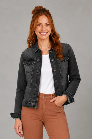 *Pre-Sale* Vintage Black Denim Jacket