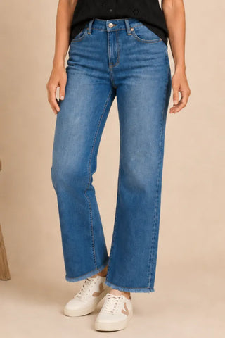 *Pre-Sale* Medium Wash Wide Leg Jeans