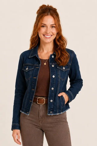 *Pre-Sale* Dark Wash Denim Jacket