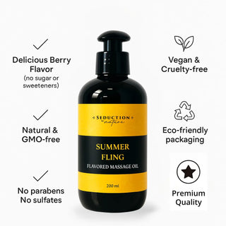 Summer Fling Edible Massage Oil