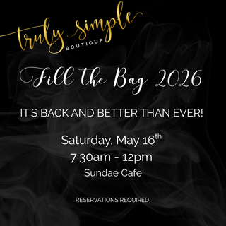 Fill the Bag Event - Saturday, May 16th - 7:30am - 12pm - Reservations Required
