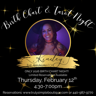 Ladies Night Birth Chart & Tarot Reading w/Kinsley, The Brunswitch - Thursday, February 12th