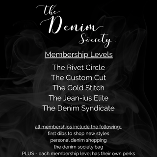 The Denim Society Membership 2026