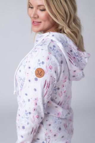 Wildflower Gardens Half Zip Hoodie