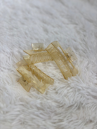 Clear Neutral Claw Clip