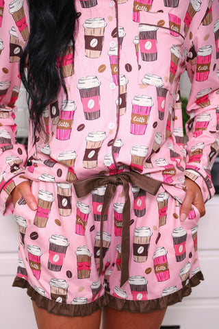 *SUNDAY PRE-ORDER* Coffee Date Pajamas