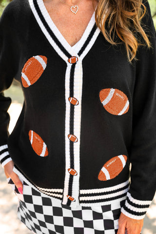 *SUNDAY PRE-ORDER* Football Cardigan