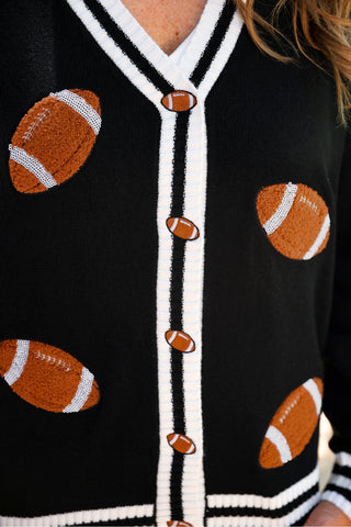 *SUNDAY PRE-ORDER* Football Cardigan