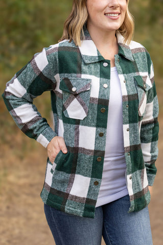 Evergreen Plaid Shacket