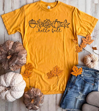 *Pre-Order* Hello Fall Tee - TWO Colors