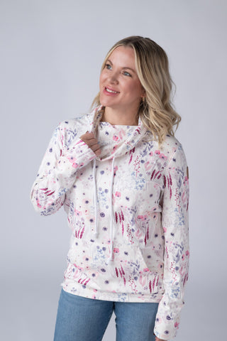 Wildflower Gardens Soft Funnel Neck