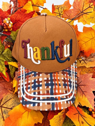 *Pre-Order* Thankful Embroidered Hat