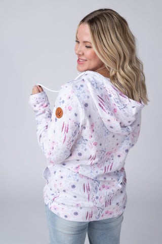Wildflower Gardens Half Zip Hoodie