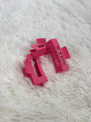 Pink Claw Clip