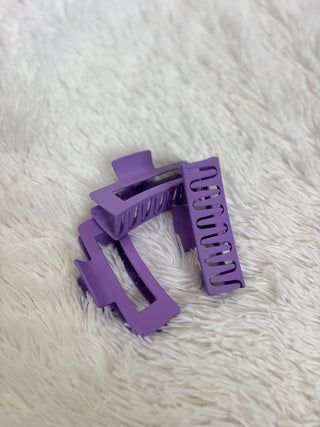 Lavender Claw Clip
