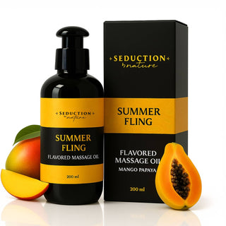 Summer Fling Edible Massage Oil