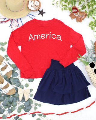 America Lightweight Sweater
