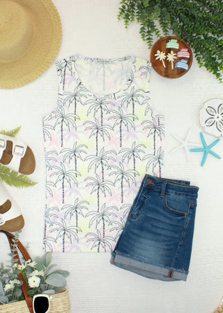 Neon Palm Palm Tank