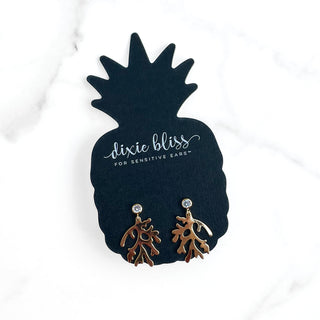 Coral Carries On Dangle Earrings