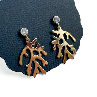Coral Carries On Dangle Earrings