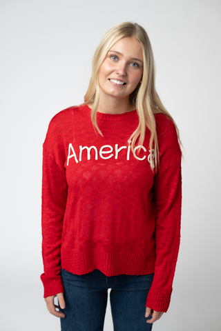 America Lightweight Sweater