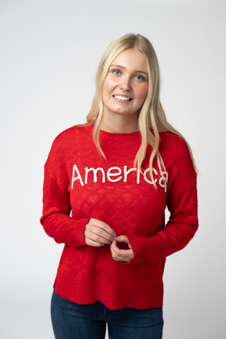 America Lightweight Sweater