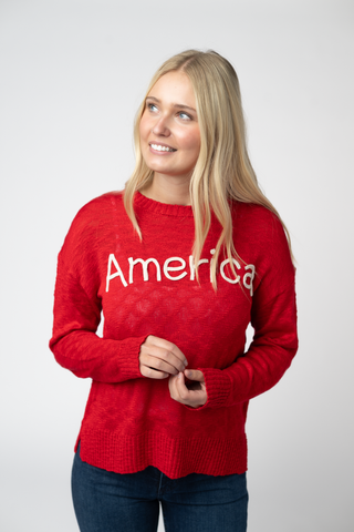 America Lightweight Sweater