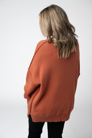 Pumpkin Spice Cozy Sweater
