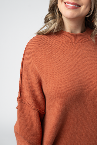 Pumpkin Spice Cozy Sweater