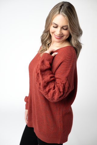 Brick Textured Sweater