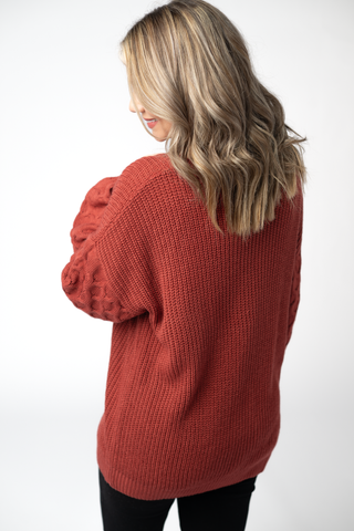 Brick Textured Sweater
