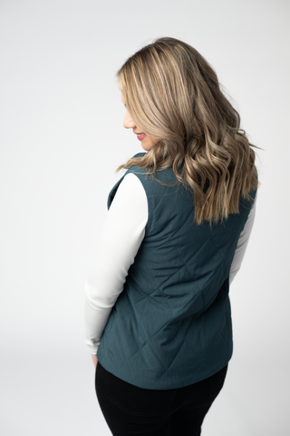 Teal Remy Vest