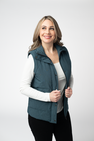 Teal Remy Vest