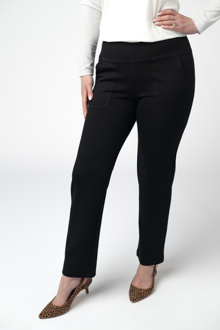 Black Luxe Ankle Pants