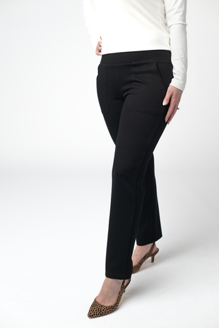 Black Luxe Ankle Pants