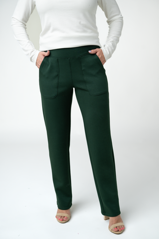 Evergreen Luxe Ankle Pants