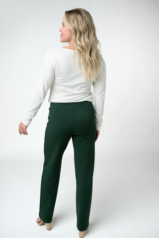 Evergreen Luxe Ankle Pants