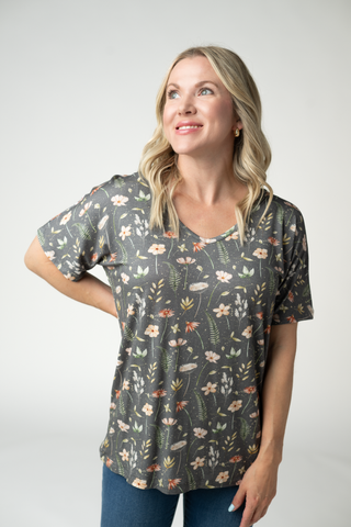 Wildflower Meadow V-Neck Top