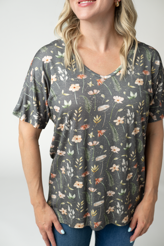 Wildflower Meadow V-Neck Top