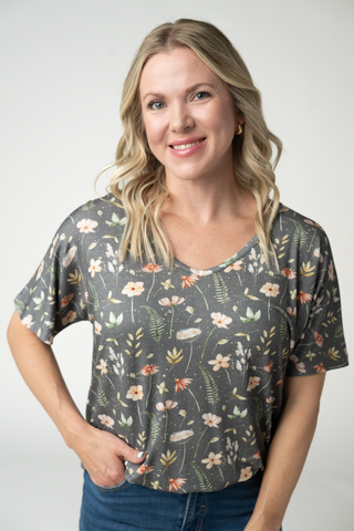 Wildflower Meadow V-Neck Top