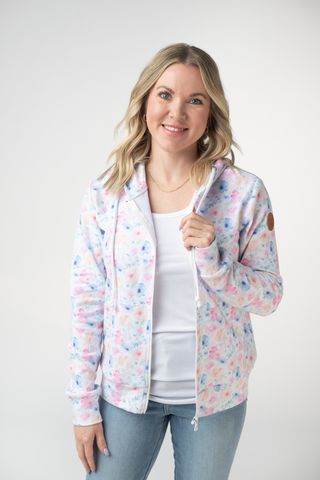 Petal Gardens Full Zip Hoodie