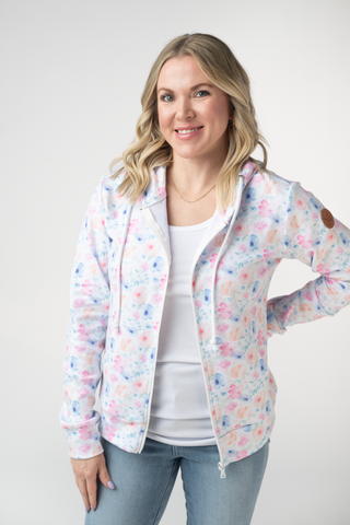 Petal Gardens Full Zip Hoodie