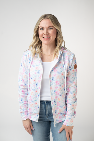 Petal Gardens Full Zip Hoodie