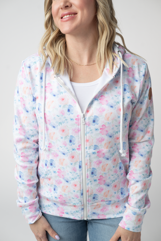 Petal Gardens Full Zip Hoodie