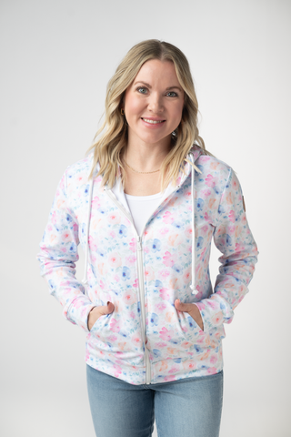 Petal Gardens Full Zip Hoodie