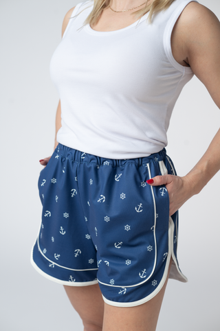 Nautical Navy Shorts