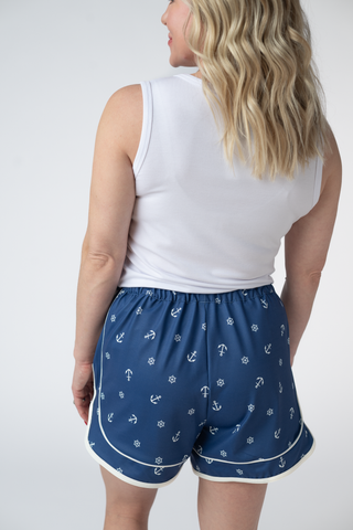 Nautical Navy Shorts
