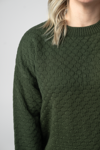 The Gia Sweater in Olive