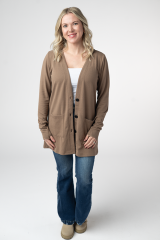 Mocha Cardigan