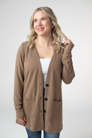 Mocha Cardigan